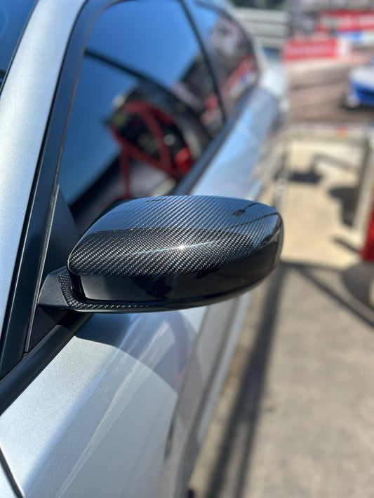 Charger Regular Carbon Fiber Mirror Caps