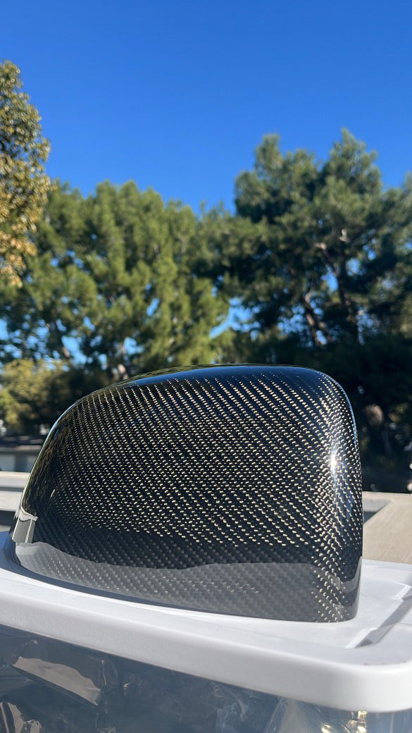 2011+ Jeep Grand Cherokee/Dodge Durango Carbon Fiber Mirror Caps