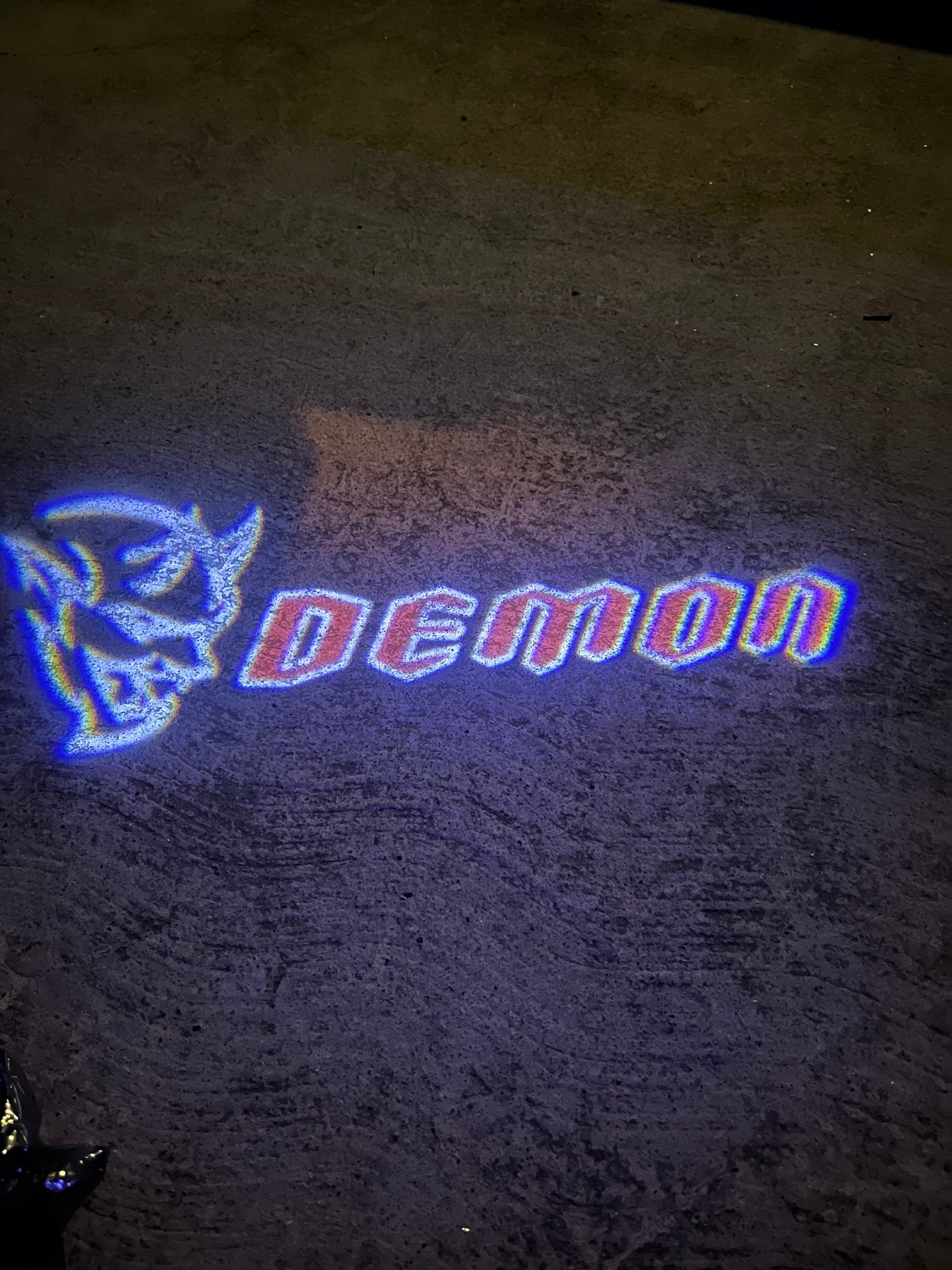 Charger Demon Puddle Lights
