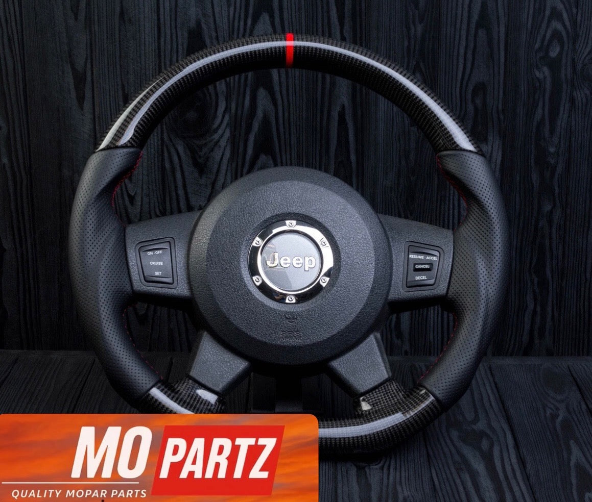 2006-2010 WK1 Jeep Grand Cherokee SRT8 Carbon Fiber Steering Wheel