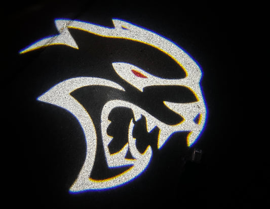 Challenger Red Eye Hellcat Puddle Lights