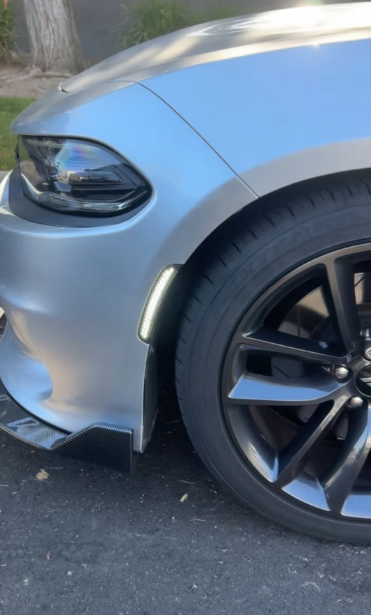 Charger NON Dynamic Reflector Side Marker Signal Lights