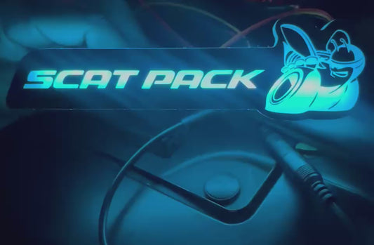 Scatpack Flow Series Front Grille Emblem
