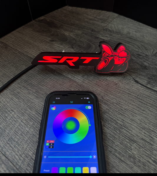 SRT Scatpack Flow Series Emblem