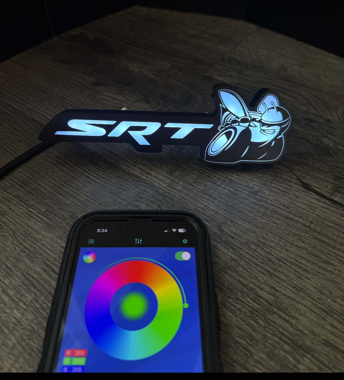 SRT Scatpack Flow Series Emblem