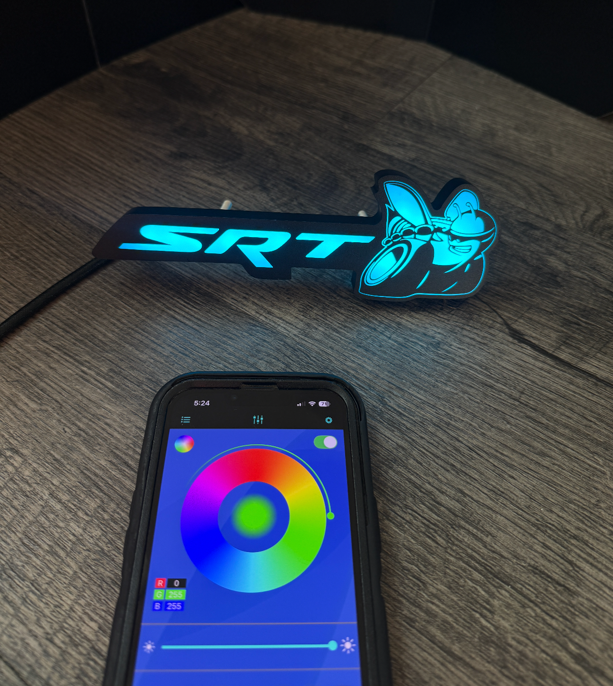 SRT Scatpack Flow Series Emblem