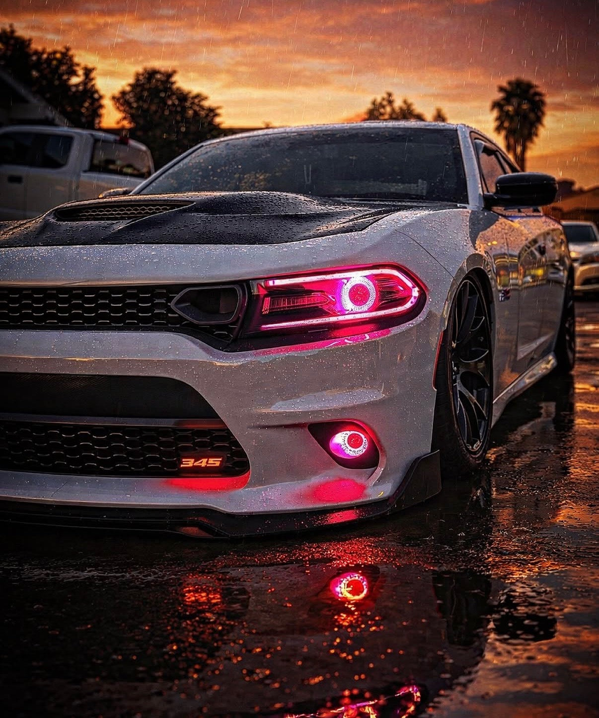 345 Flow Series Front Grille Emblem