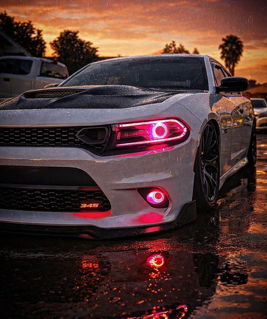 345 Flow Series Front Grille Emblem