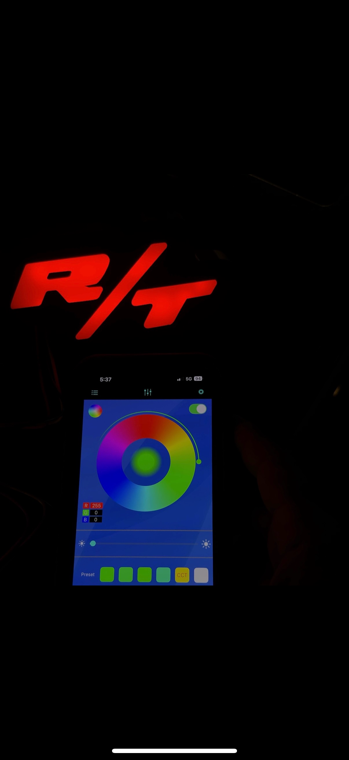 R/T Flow Series Front Grille Emblem