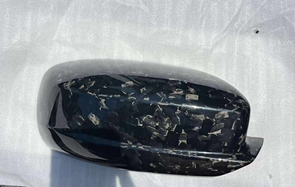 Charger Forged Carbon Fiber Mirror Caps